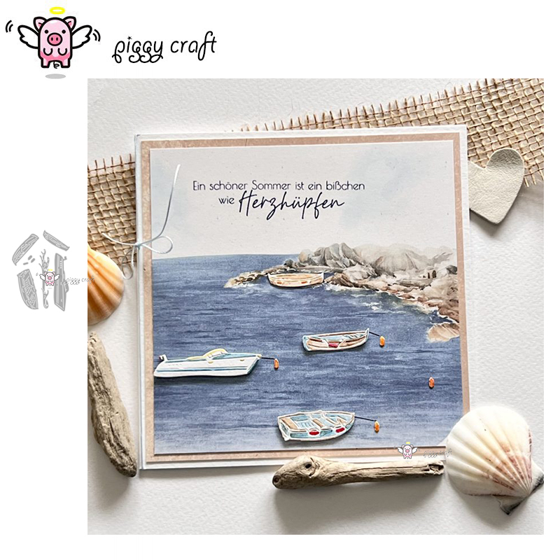 Piggy Craft металлические штам – обзор и цена Fishing Boat Trailer