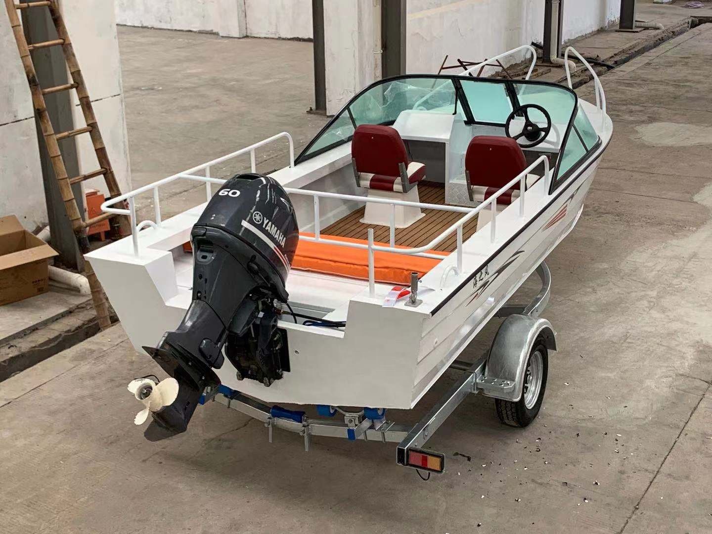 5,28 м длинная 8-местная рыбол – обзор и цена Fishing Boat Aluminum